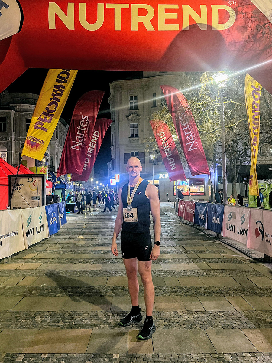 Michal Maslík - Night Run Ostrava 2025