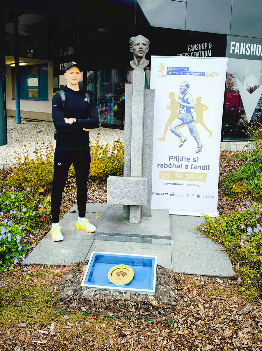 Michal Maslík Maraton Ostrava
