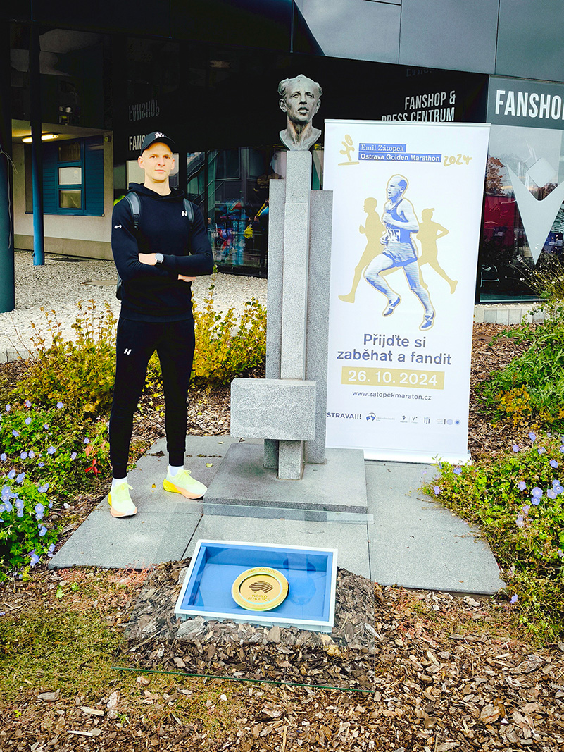 Michal Maslík - Zátopek Ostrava Marathon 2024