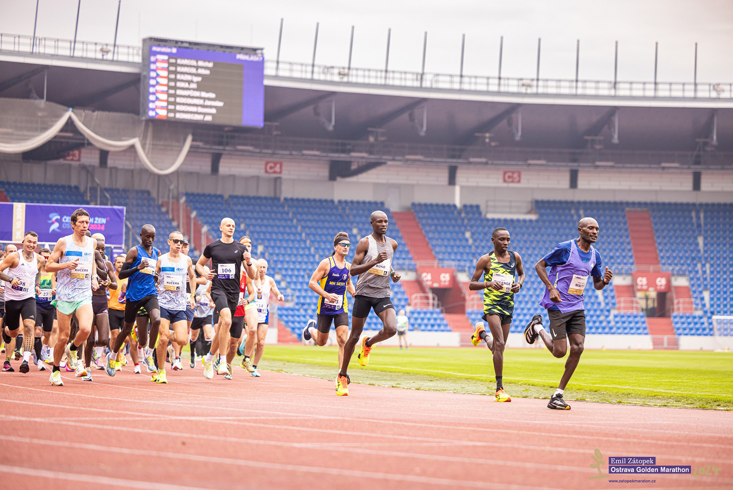 Emil Zátopek Ostrava Golden Marathon 2024